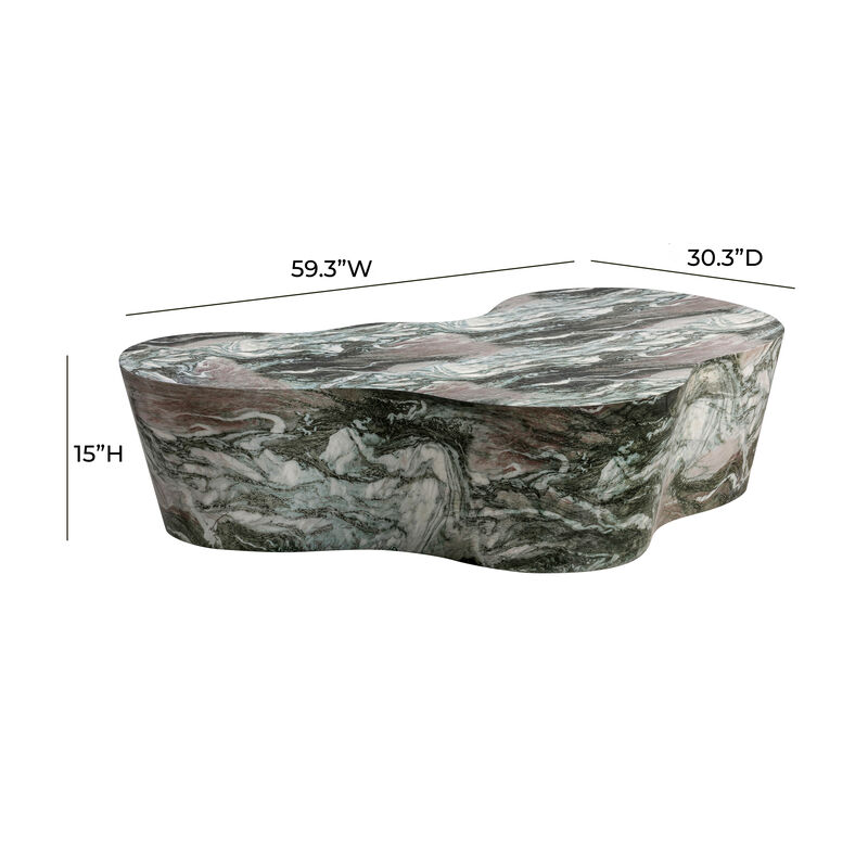 Slab Marble Coffee Table