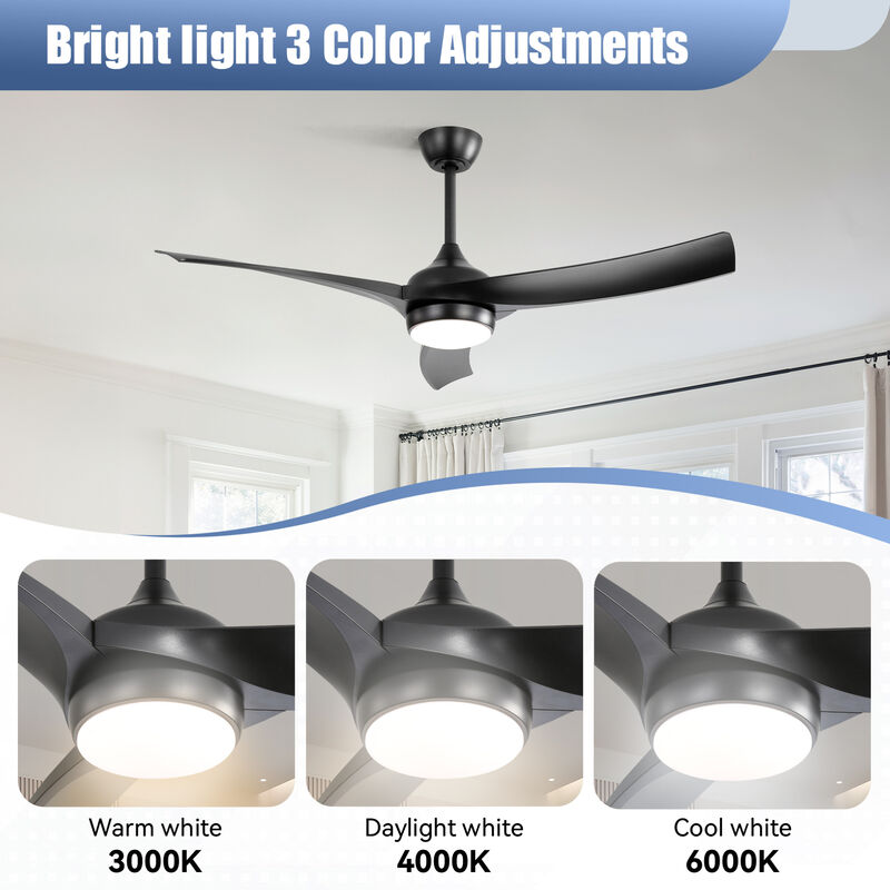 52" High Efficiency Ceiling Fan image number 7