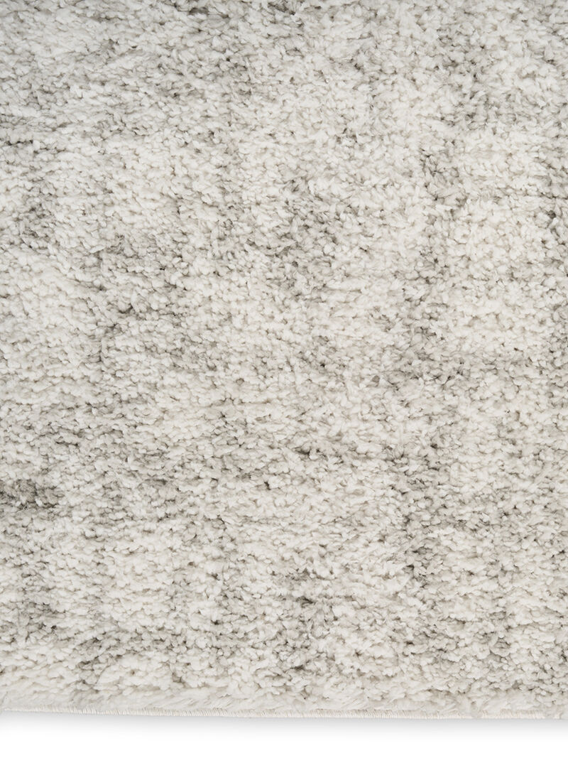 Modern Shag MMD06 Ivory/Gray 3'11" x 5'11" Rug