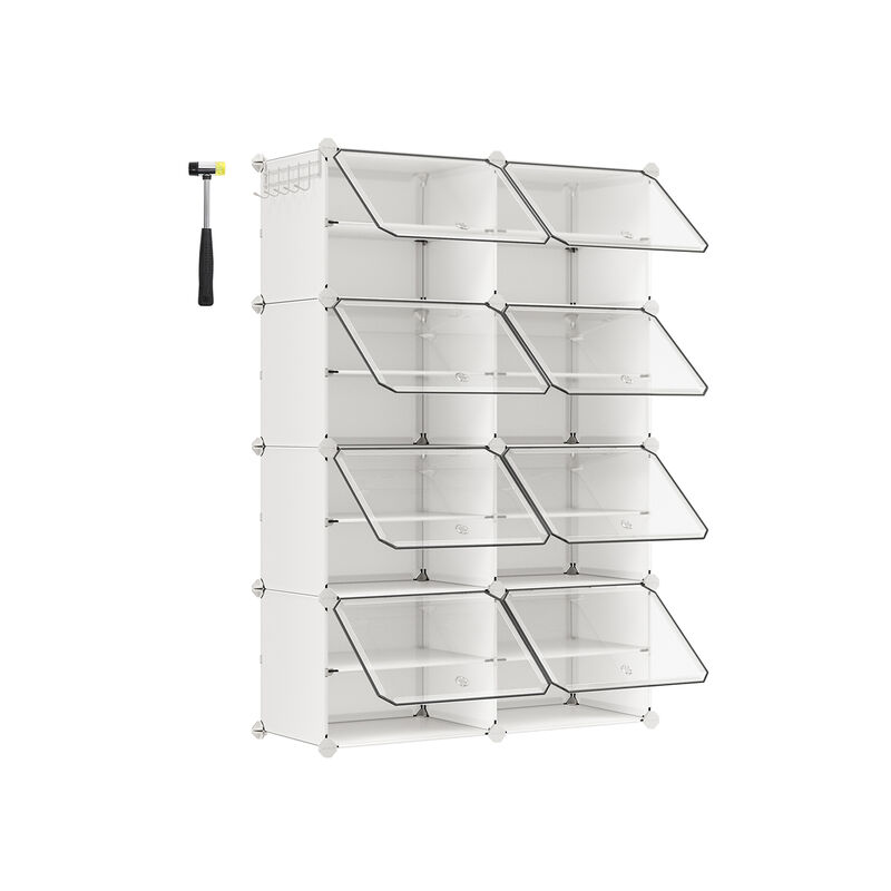 Plastic Shoe Storage Cabinet for Durable and Space-Saving Organization
