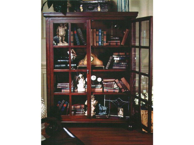 Mahogany Library Cabinet
