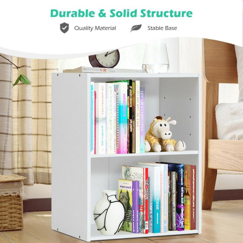 Hivvago 2-Layer Multifunctional Furniture Display Cabinet with Large Capacity Storage Space