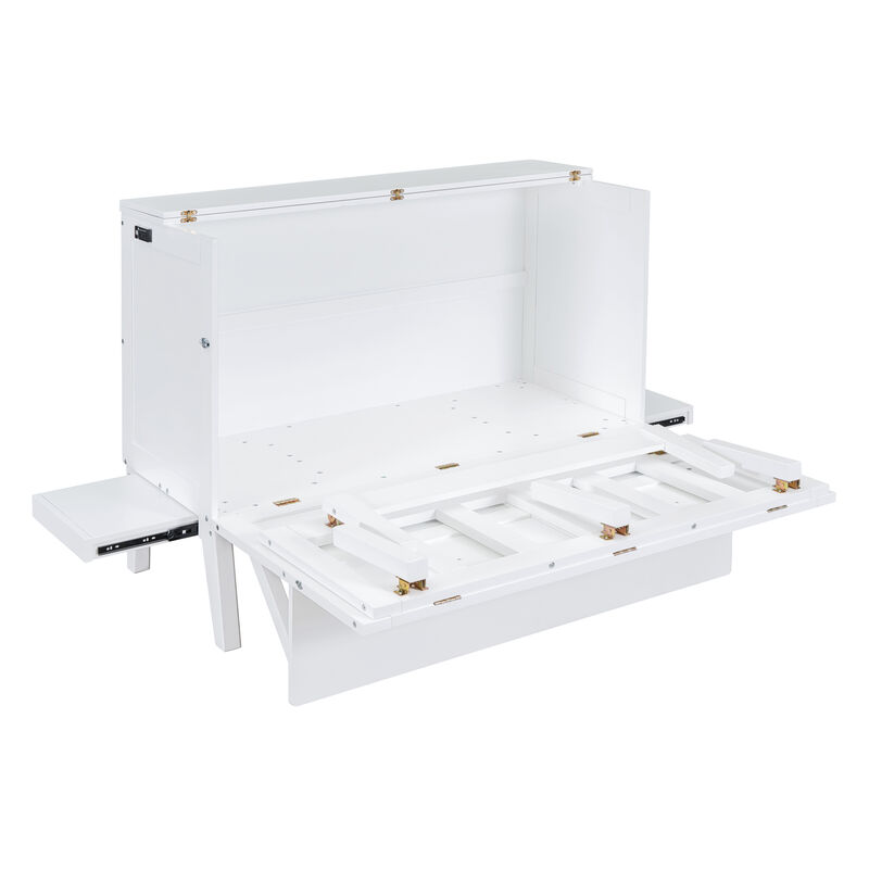 Merax Murphy Bed with Removable Shelves