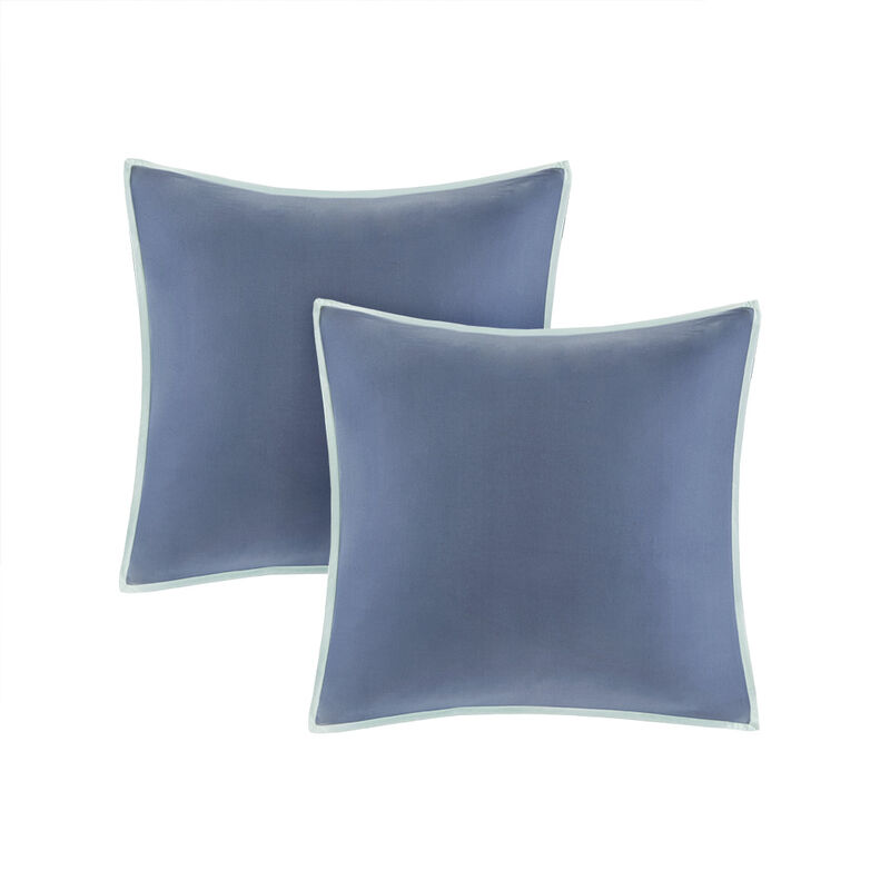 Gracie Mills Leo 8 Piece Reversible Cotton Floral Comforter Set