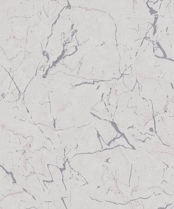 The Bricks And More Luxurious Marble Motif Silver Grey Wallpaper BB51156