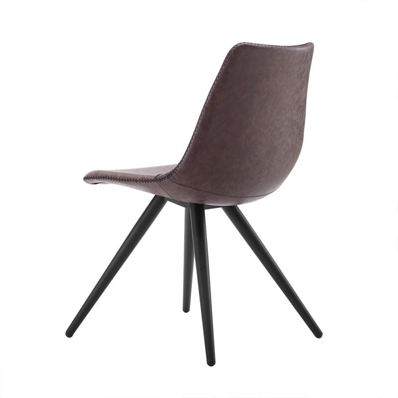 Condor Modern Brown Dining Chair (Set of 2) image number 3
