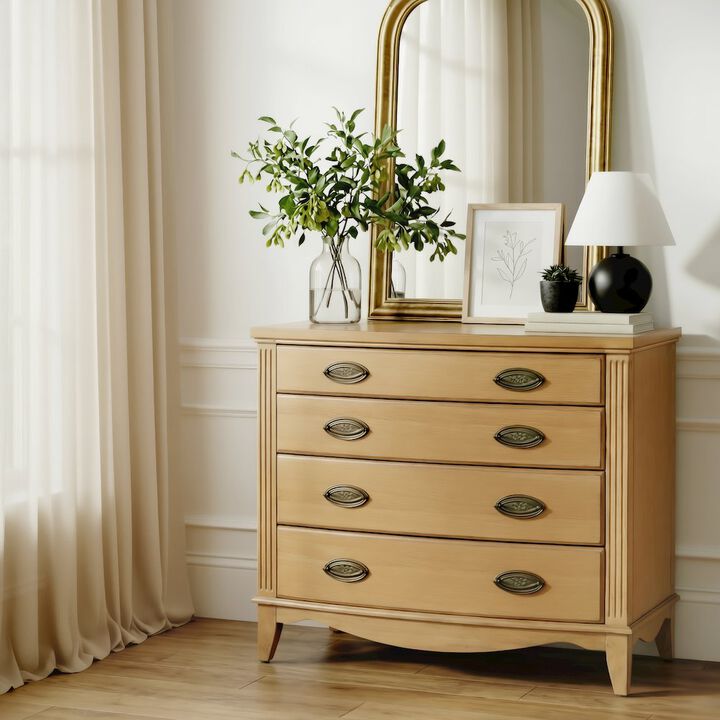 Butler Specialty Agatha 32 in. W Rectangular Wood 4 Drawer Accent Chest