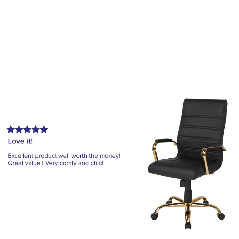 Flash Furniture  High Back  Leather Executive Swivel Chair image number 2