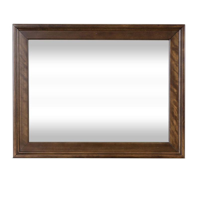 Liberty Furniture Saddlebrook Mirror in Tobacco image number 1