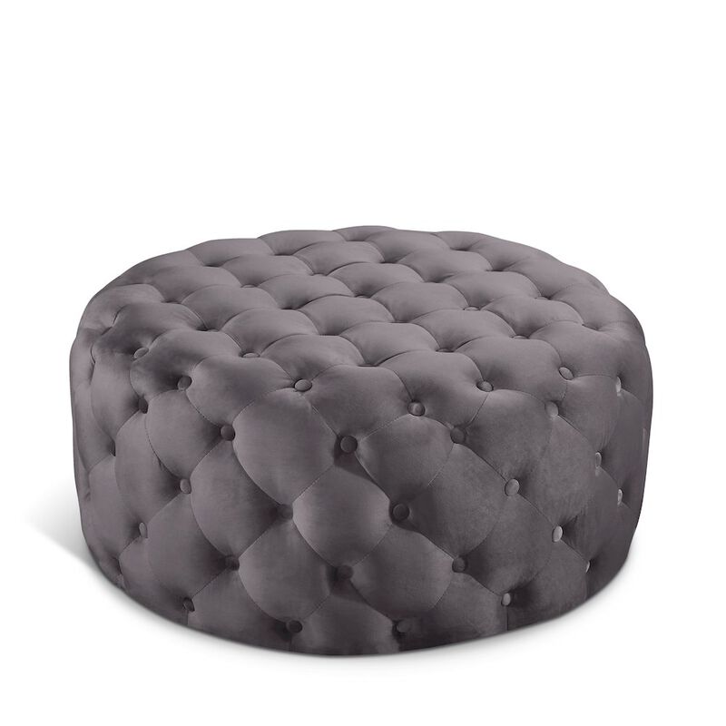 Meridian Furniture Addison Velvet Ottoman/Bench