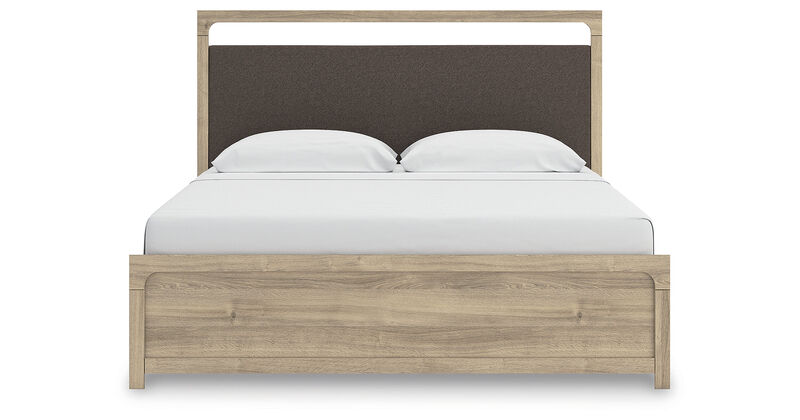 Hollymount Queen Upholstered Platform Bed image number 0