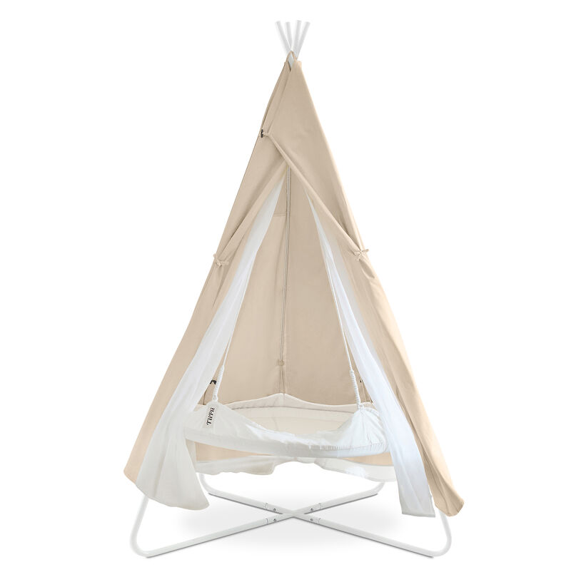 TiiPii Bed Kids Playtime Cover for Bambino TiiPii Stand, Tan