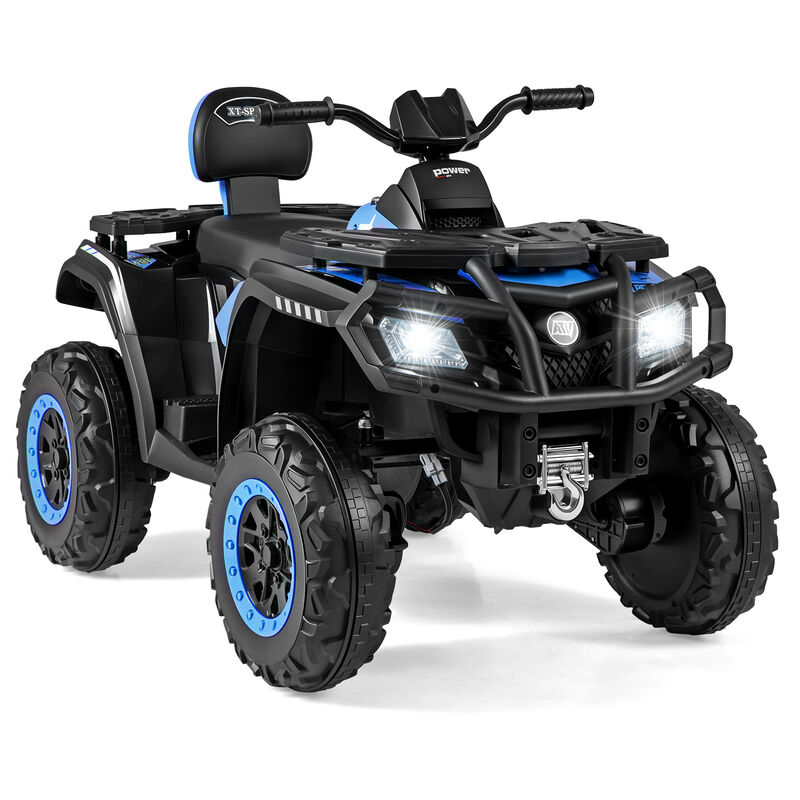 24V Two Seater Kids ATV Vehicle with 4 Motors Music and LED Light Features image number 3