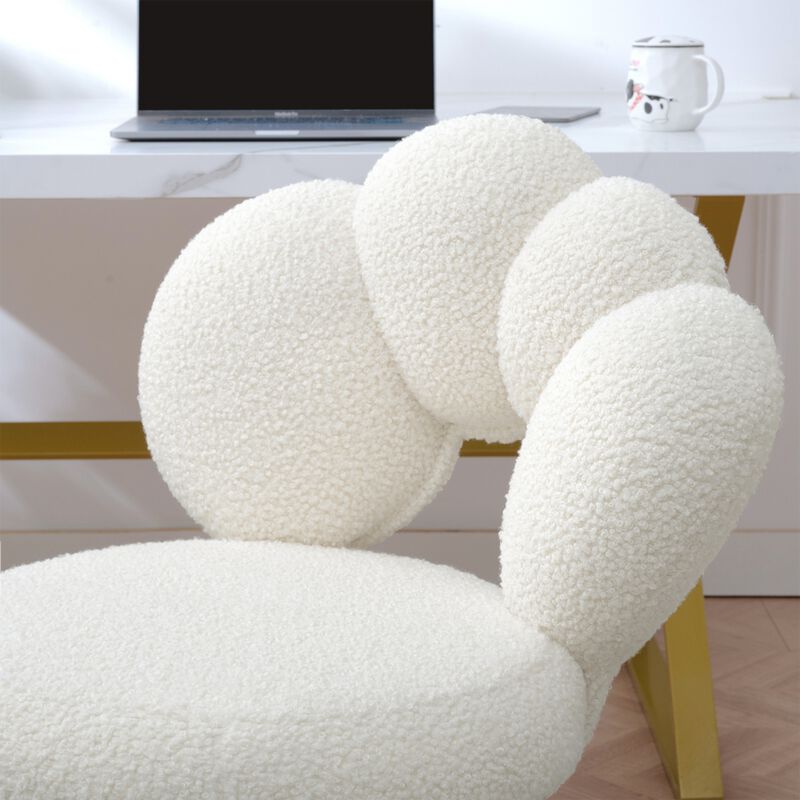 Adjustable Swivel Vanity Chair image number 7