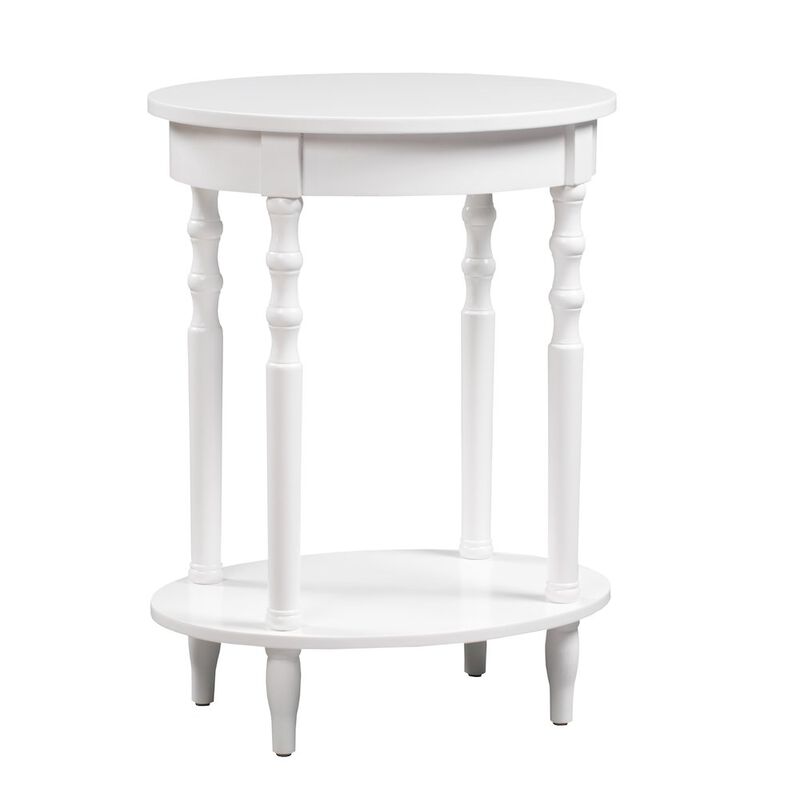 Convience Concept, Inc. Classic Accents Brandi Oval End Table with Shelf