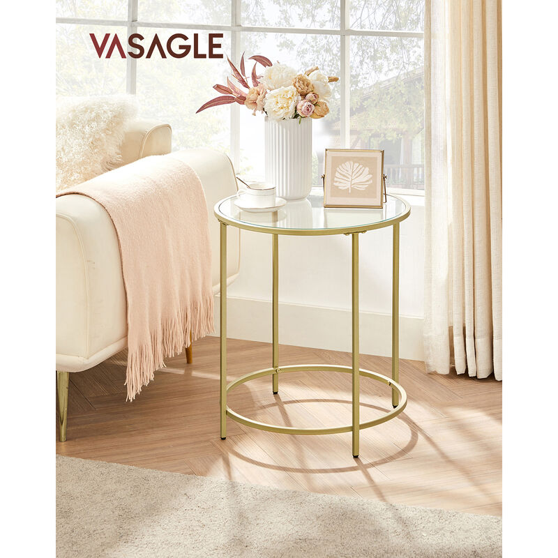 Round Side Table - Elegant and Versatile Furniture for Any Space