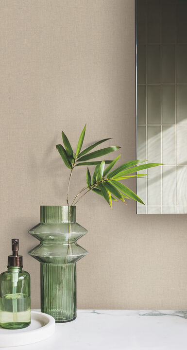 Gypsy Weave Light Brown Wallpaper (Set of 2)