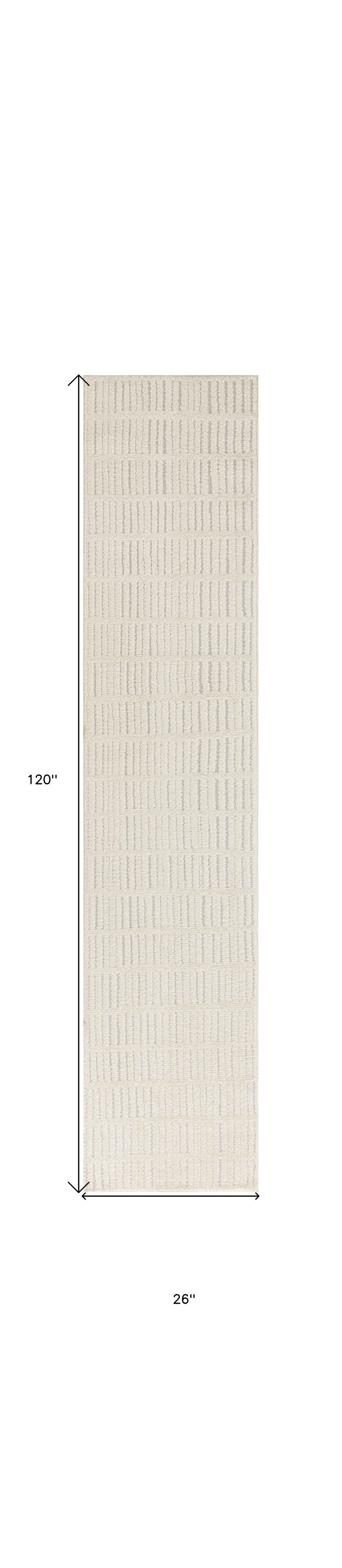 HomeRoots Geometric Runner Rug image number 3