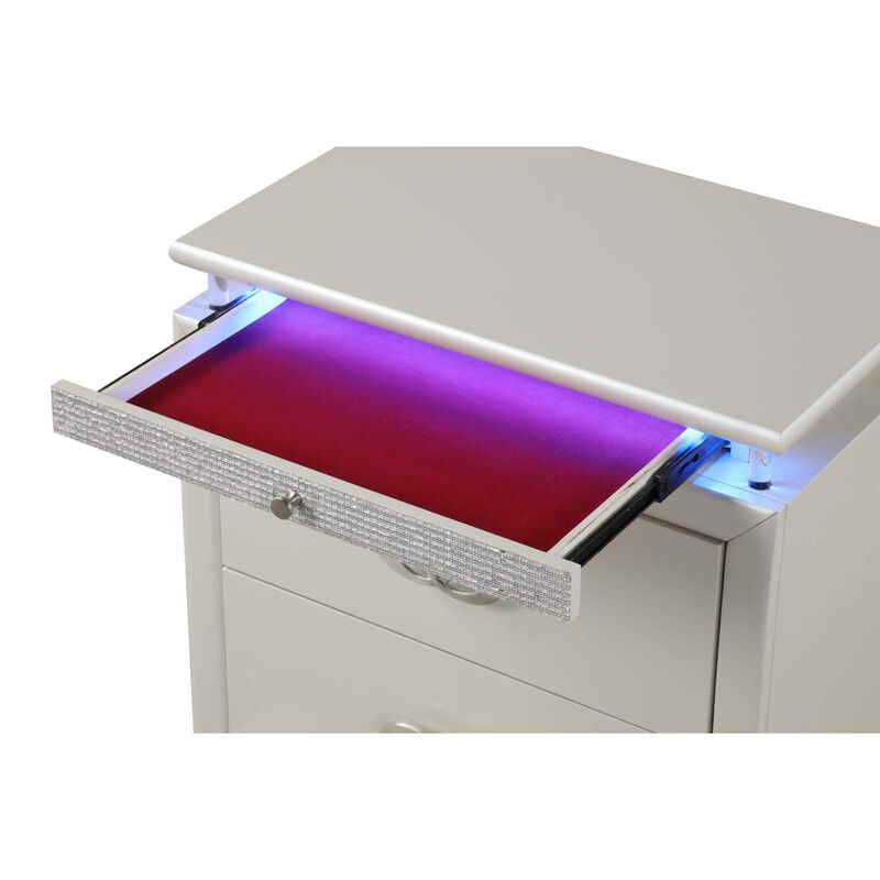 Streamdale Passion Nightstand Milky White