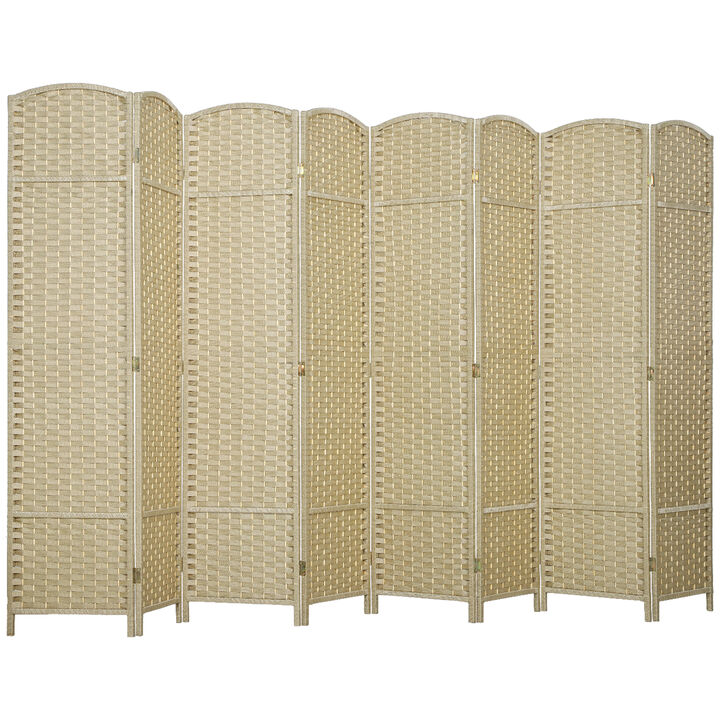Hivvago Folding Room Partition with 8 Panels for Privacy