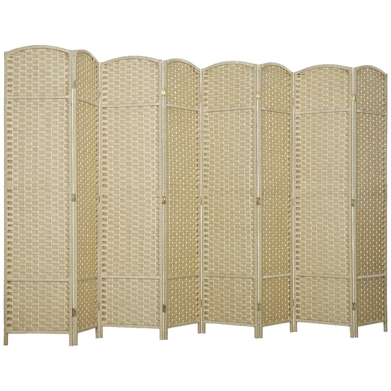 Hivvago Folding Room Partition with 8 Panels for Privacy image number 0