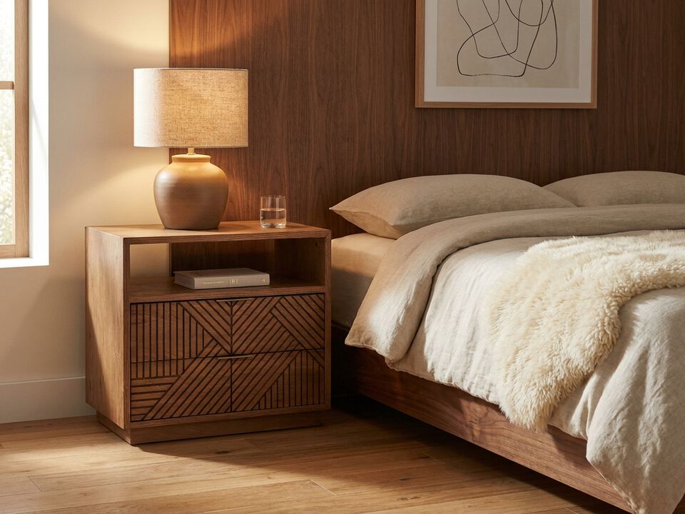 Santa Clara 2-Drawer Nightstand