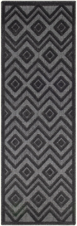 HomeRoots Geometric Indoor Outdoor Area Rug