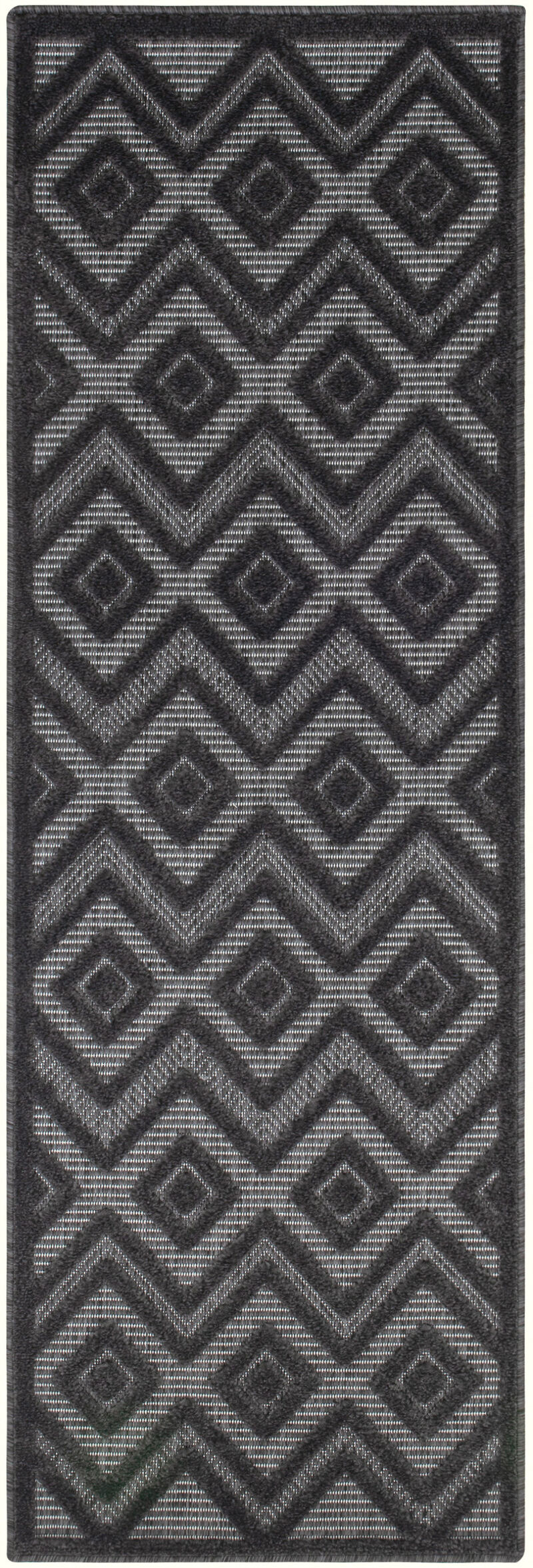 HomeRoots Geometric Indoor Outdoor Area Rug image number 0