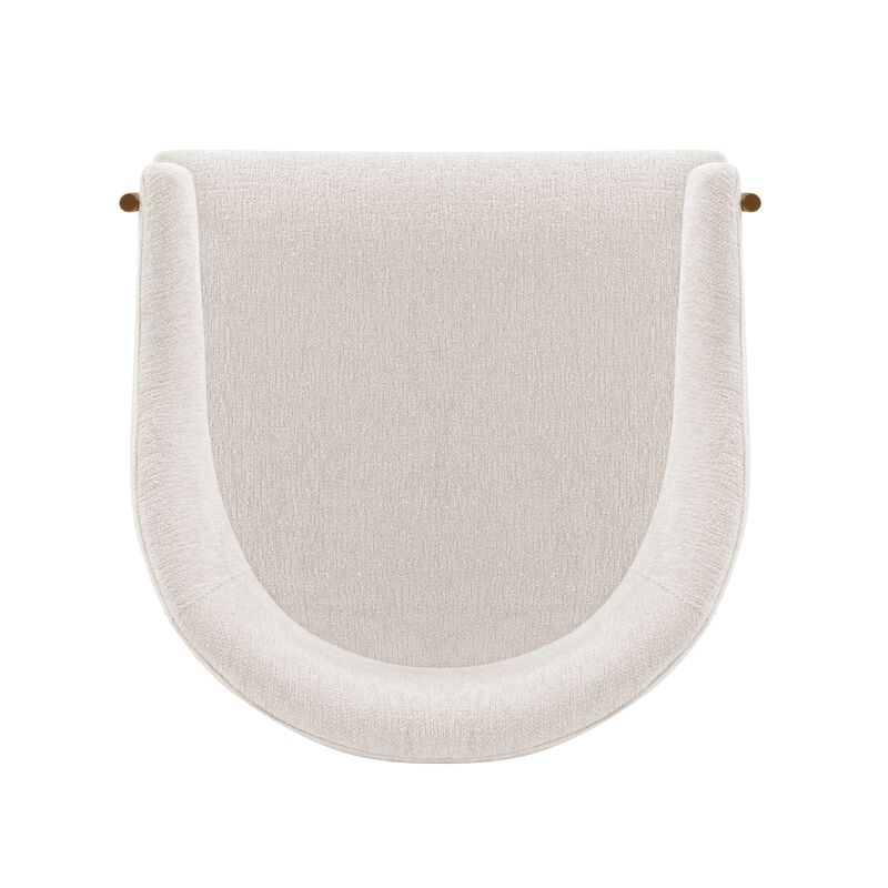 Lia Cream Dining Arm Chairs (Set of 2)