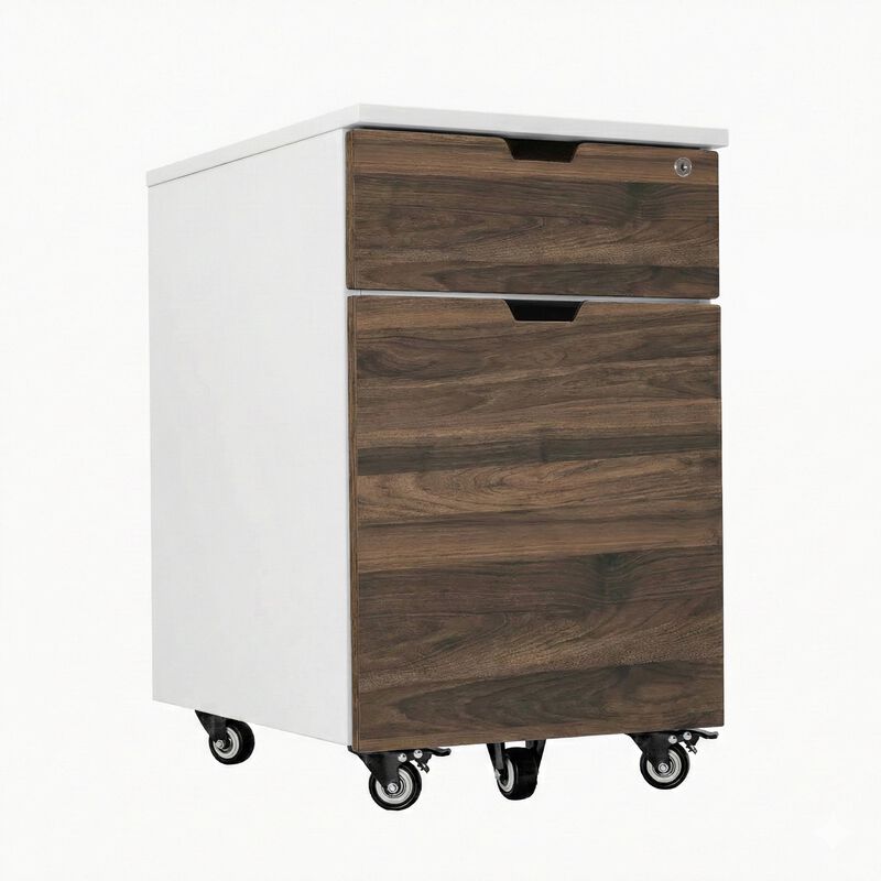 Desky Wooden Minimal Filing Cabinet image number 0