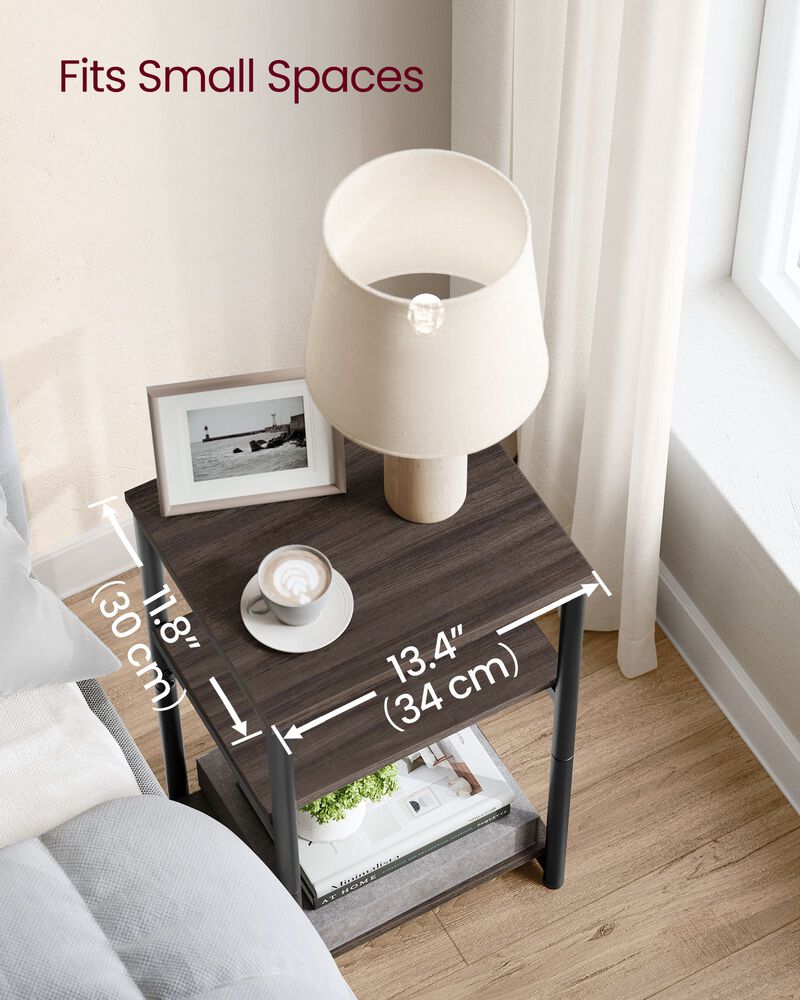Minimal Small Side Table &ndash; Ideal for Bedside Use, Sofa Corners, or Reading Nooks
