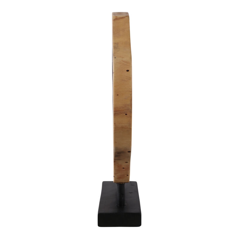 19x14" Open Wood Disc On Stand image number 2
