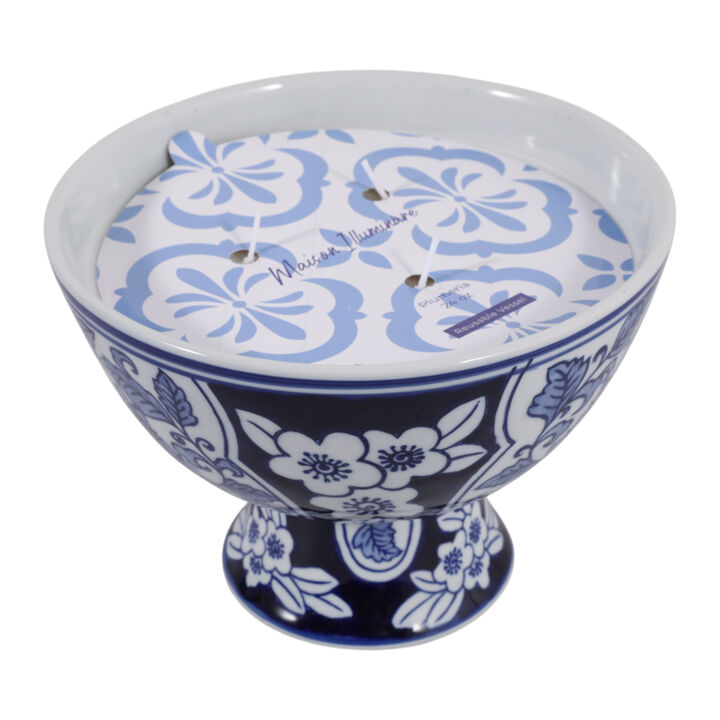 Plumeria Chinoiserie Candle