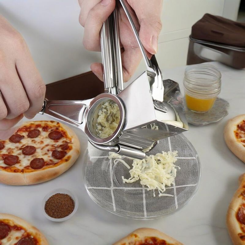 Manual Stainless Steel Cheese Grater image number 8
