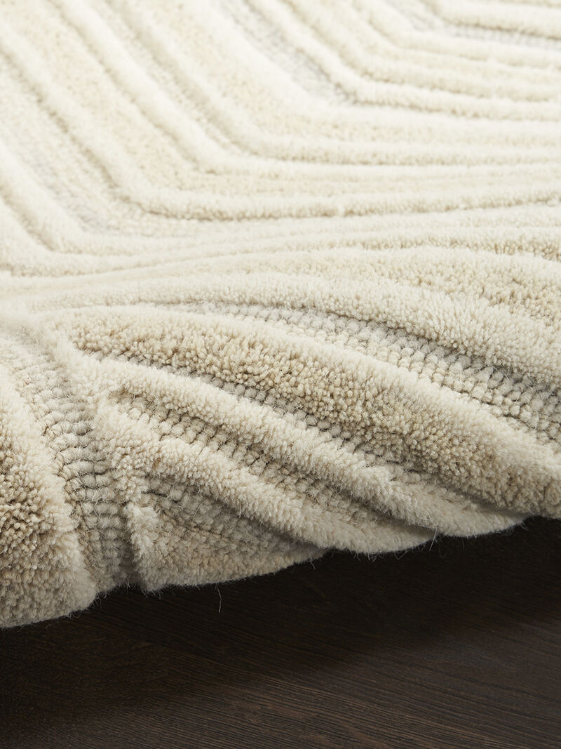 Graceful GRU03 Ivory 8'6" x 11'6" Rug image number 4