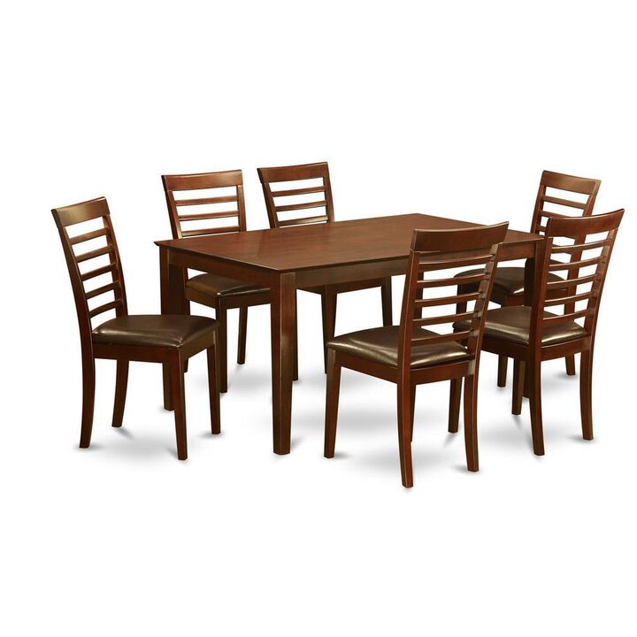 7 Pc Dining set- Dining Table and 6 Dining Chairs