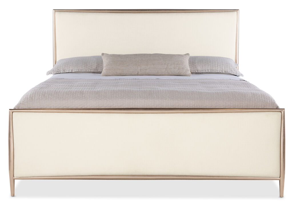 Westwood Upholstered Metal Bed