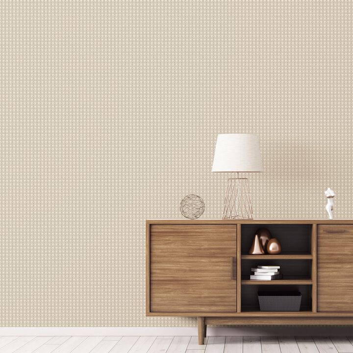 Small Prints Tulip Flip Bronze Brown Wallpaper G56706