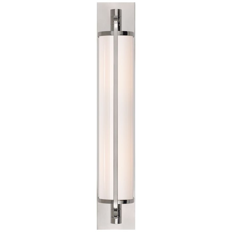 Keeley Tall Pivoting Sconce in Polished Nickel
