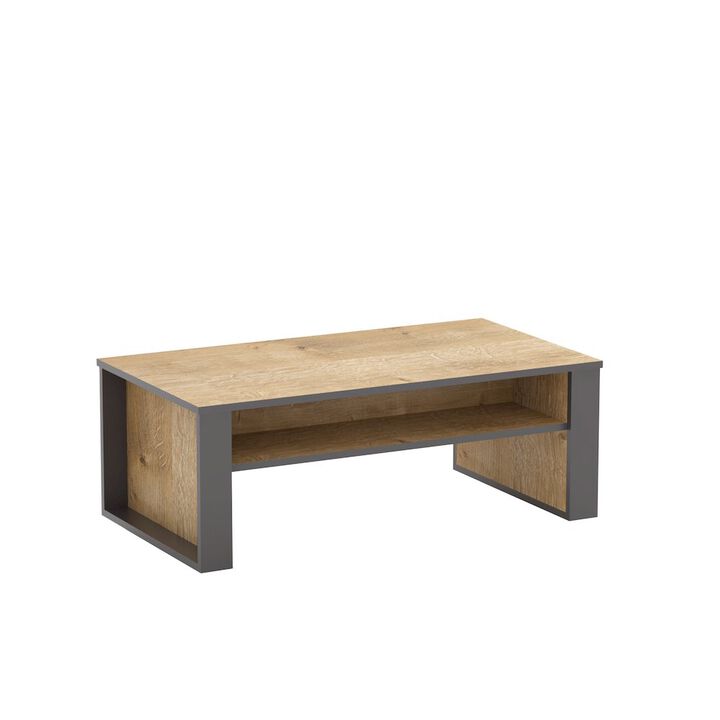 Decorotika Manhattan Coffee Table Sapphire Oak