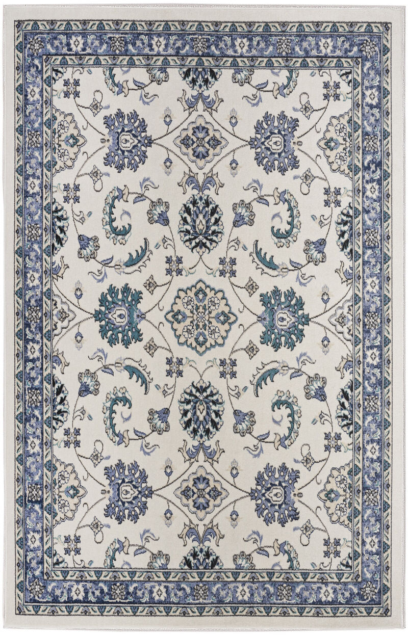 HomeRoots Floral Indoor Outdoor Area Rug image number 0