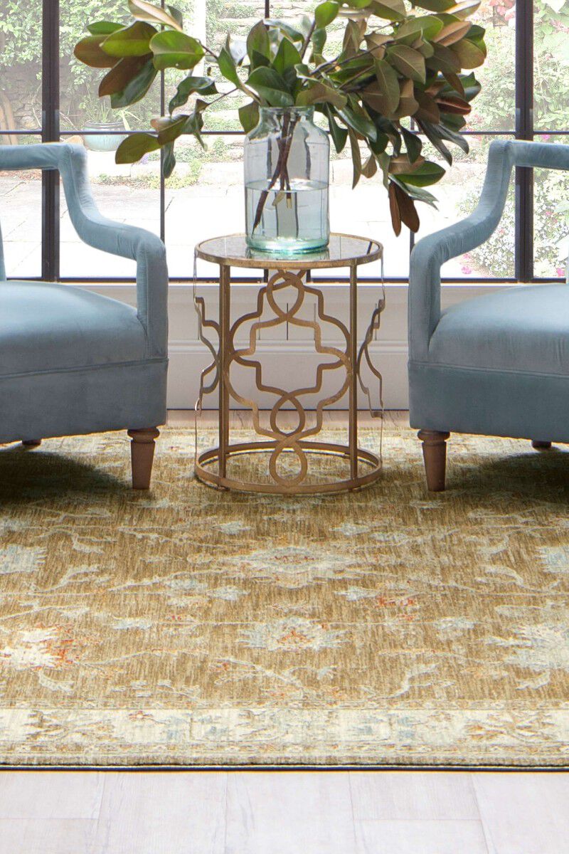 Adalia Iznik Brown 10' x 14' Rug image number 7