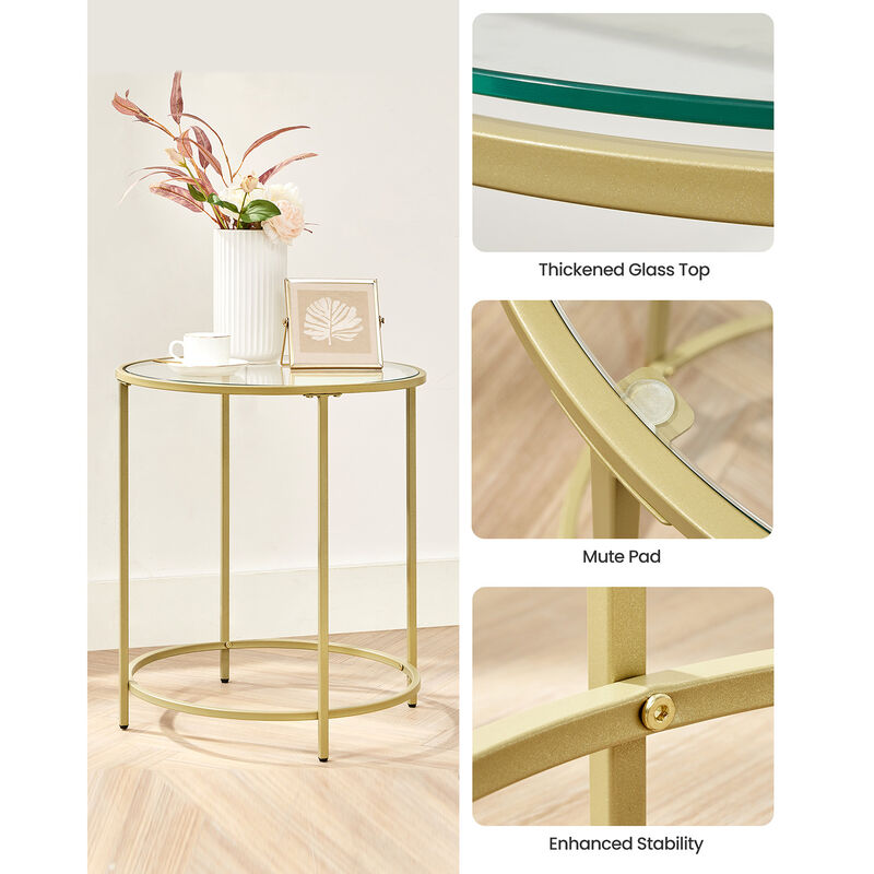Round Side Table - Elegant and Versatile Furniture for Any Space