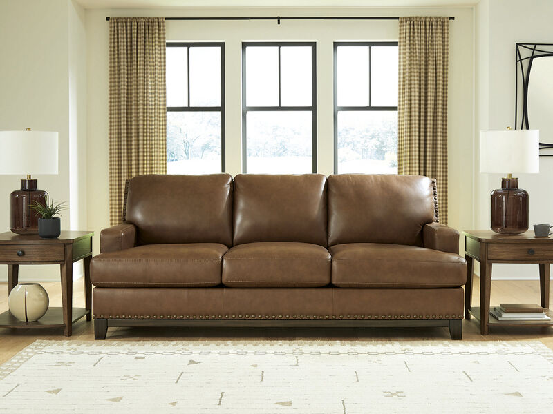 Gambellara Leather Sofa image number 1