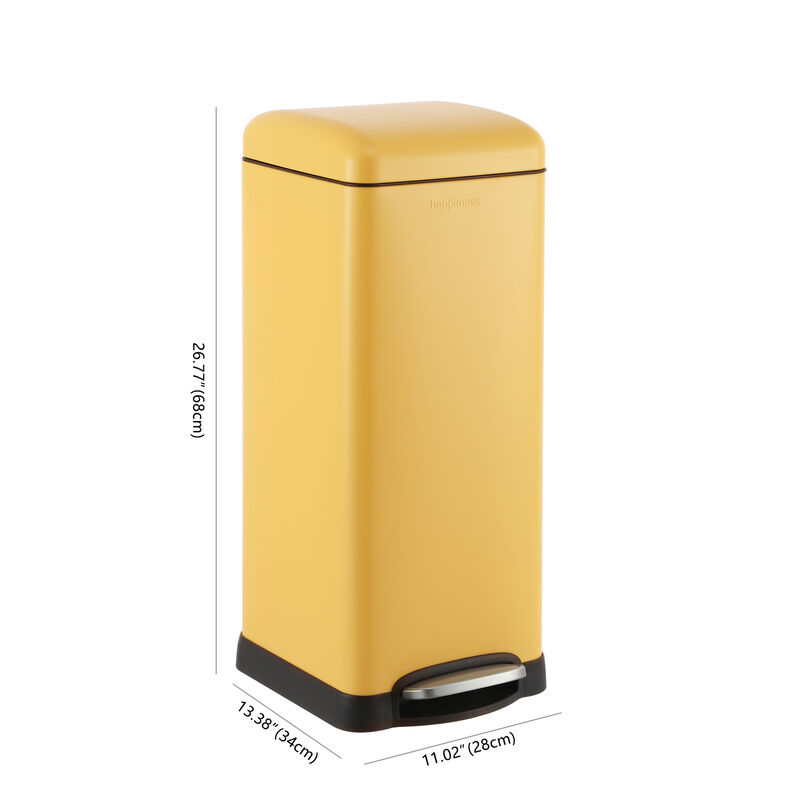 Betty Retro 8-Gallon Step-Open Trash Can