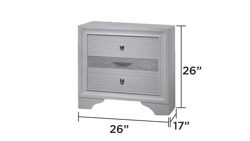 Darnavique 3-Drawer Nightstand image number 2