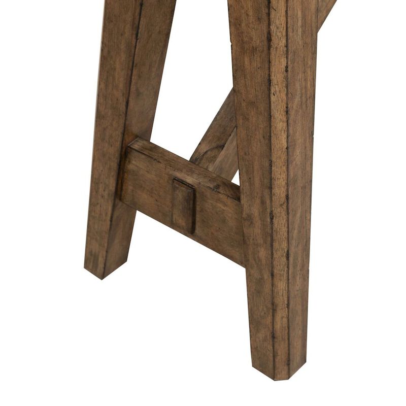 Liberty Furniture Carolina Park Sofa Table for Living Room - Amber Brown Oak image number 5