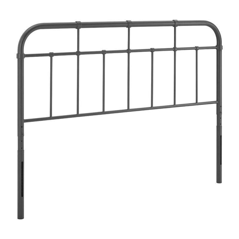 Metal King Headboard with Sturdy Frame and Sleek Minimalist Design image number 0