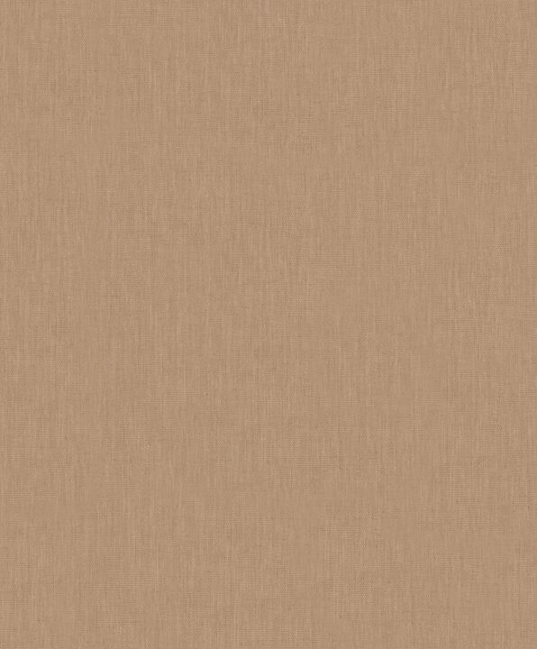 Eden Linen Bronze Brown Wallpaper EN3396614