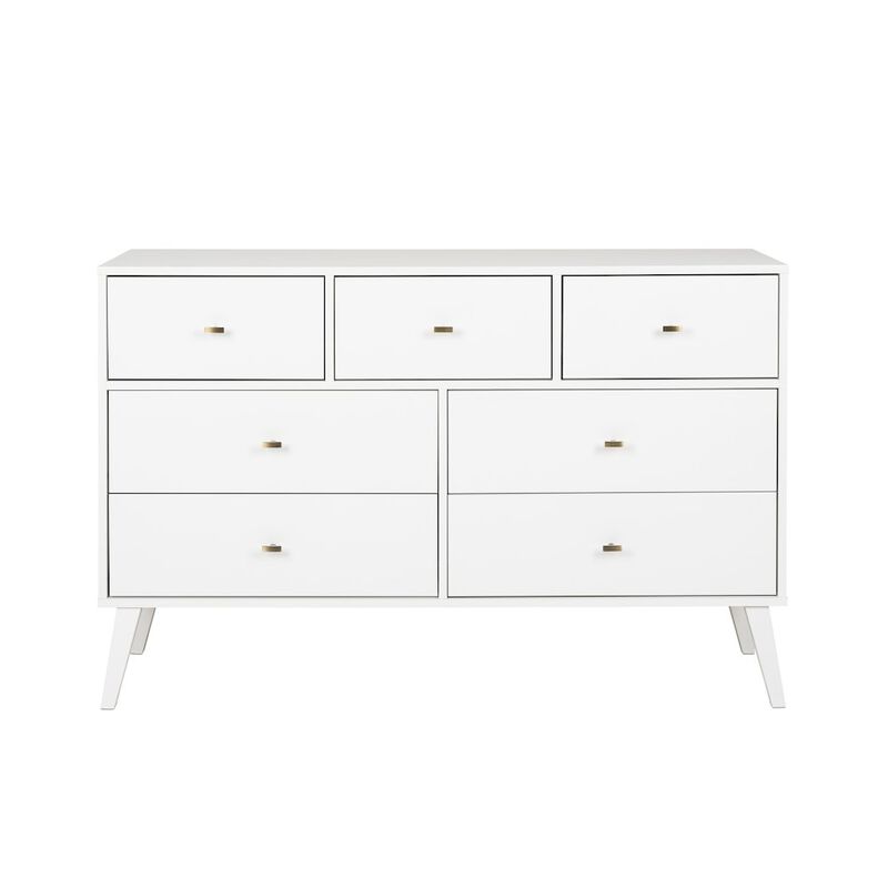 Prepac Milo 7-drawer Dresser, White
